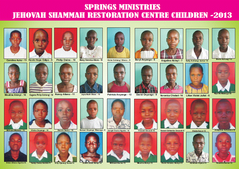 7 - 102940 - Springs Ministries children, Kenya - 